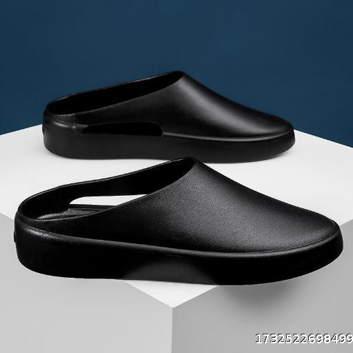 Baotou half slippers men new summer wear sports leisure non-slip stepping on shit sense of explosion-style heelless sandals