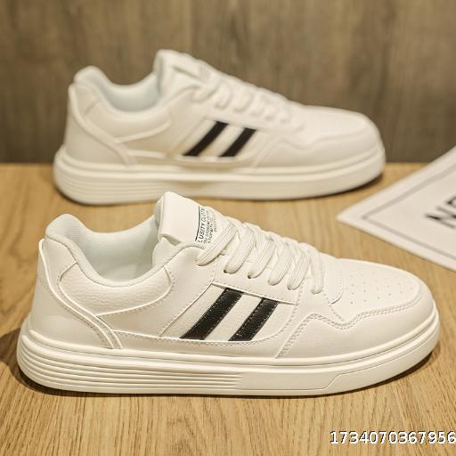 Little White Shoes Men's Winter Breathable Low Top Shoes Men's Casual Fashion Board Shoes