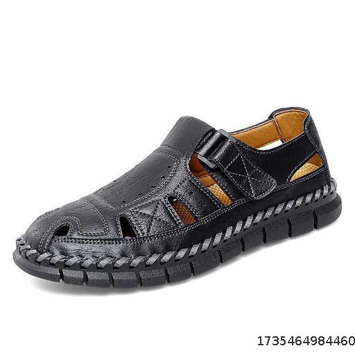Breathable casual sandals, men's open toed outdoor beach shoes, non slip shoes