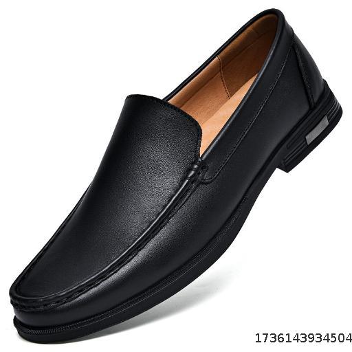 Large size One foot Leg Foot Le Fu Shoes Leather Casual Shoes