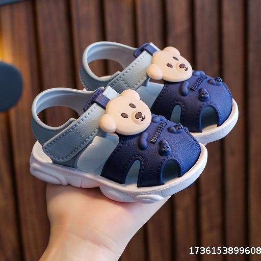 Baby shoes 1 year old to 3 years old boys and girls toddler shoes non-slip soft sole