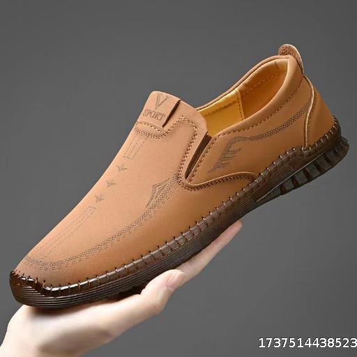 Men's shoes new soft sole soft surface breathable men's comfortable outdoor casual men's shoes