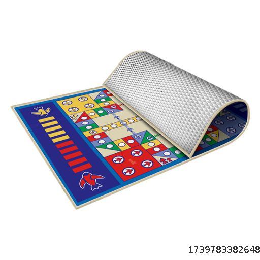 Carpet Flying Chess Super Large Children's Double sided 2-in-1 Monopoly Crawling Mat Party Puzzle Game Mat Toy