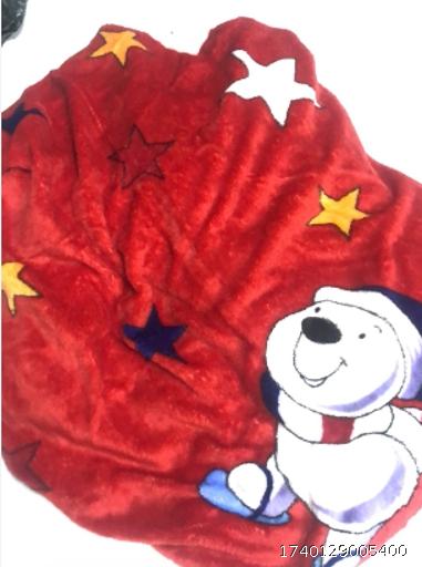 Red Cartoon Blanket