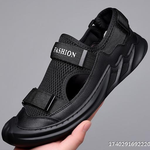 Sandals Beach Shoes Headband Mesh Breathable Men's