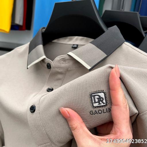 Short sleeved T-shirt Men's Summer Men's Thin Business Polo Shirt