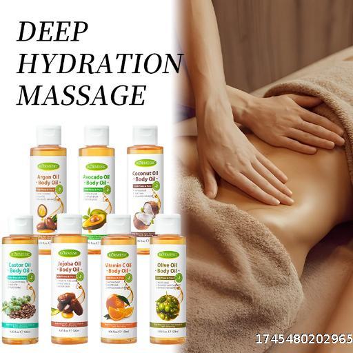 KORMESIC Body Massage Oil 120ml Personal Body Care Full English Essential Oils