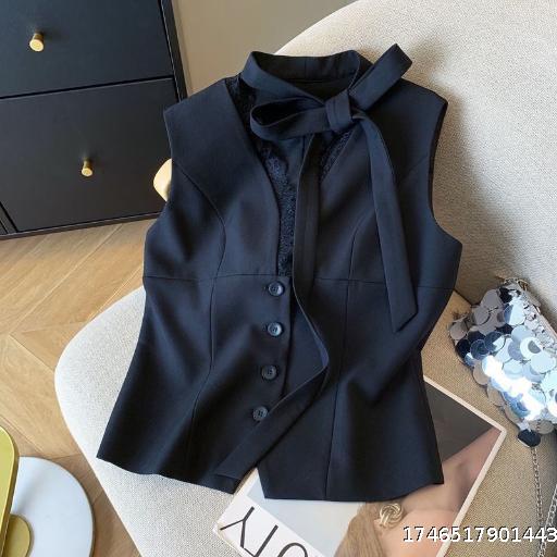 Lace vest women's spring and summer sleeveless undershirt undershirt jacket inside out