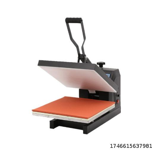 Heat transfer machine flatbed high pressure hot stamping machine clothes t-shirt logo printing machine