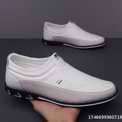 Large size Business Fashion Comfortable Casual Leather Shoes