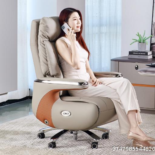 Boss chair leather reclining office large chair business office chair