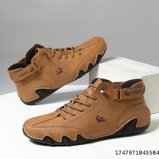 Martin boots autumn and winter hot selling high top octopus men's shoes men's casual short boots