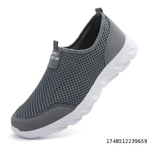 Mesh breathable sports shoes, lightweight travel shoes, one foot shoes