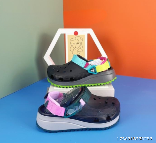 Cave shoes, thick sole, height increasing white shoes, breathable, non slip, outdoor cool slippers