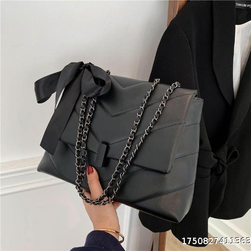 Women's Bag Simple Fashion Small Fragrant Style Single Shoulder Cross Shoulder Chain Bag Small Square Bag