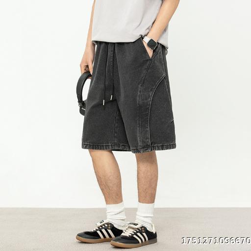 Men's denim shorts
