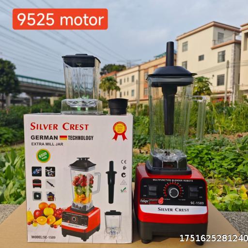 [5 wholesale prices] Cross border 3L6in1blender Commercial stainless steel high-power pure copper mixer Meat crushing ice juicer