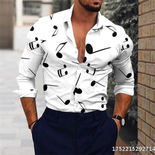 Men's Fashion 3D Printed Shirt