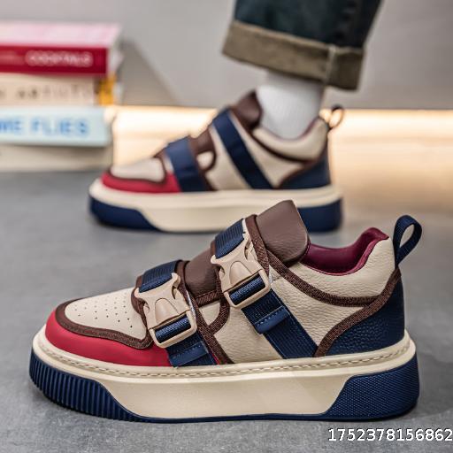 Board Shoes Men's Versatile Sports and Leisure Shoes Thick soled Shoes