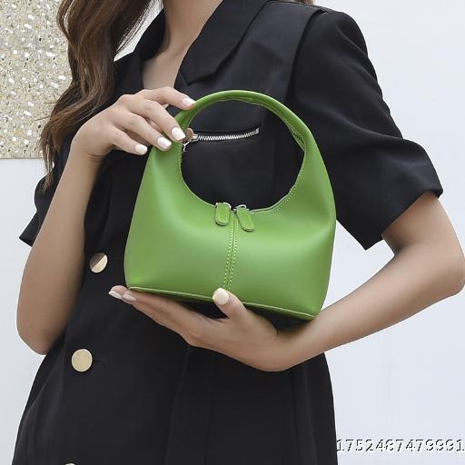 2025 New Bag for Women: Exquisite, Small, High end, Fashionable, Casual, Light Luxury, Versatile Texture, Handheld Dumpling Bag