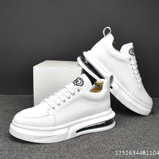 Thick soled white shoes