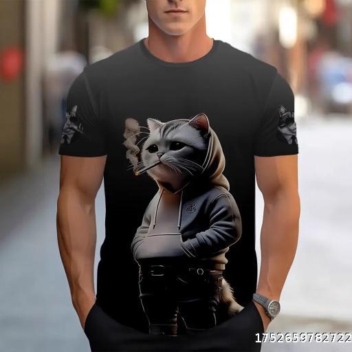 Men's Top Short Sleeve T-shirt