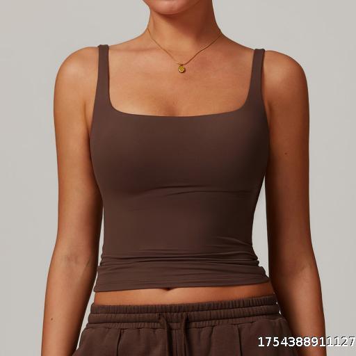 Tight yoga vest quick-drying fitness wear outdoor versatile running back sports underwear