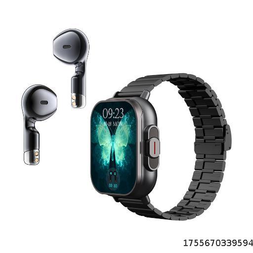 New Product D8 Bluetooth Call 2-in-1 Bluetooth Earphones Smart Watch Sports Fashion Couple Women's Phone Watch