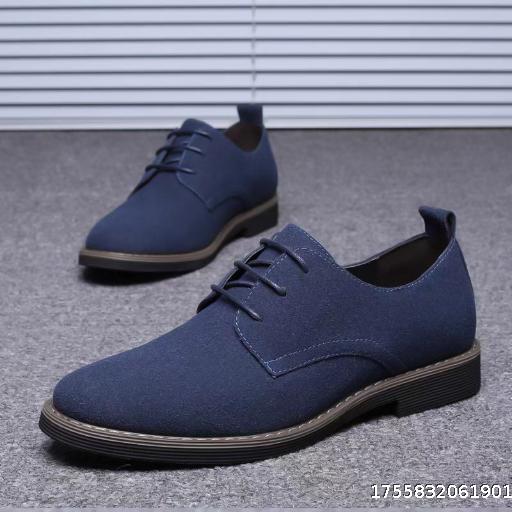Men's board shoes, leather shoes, PU suede men's shoes