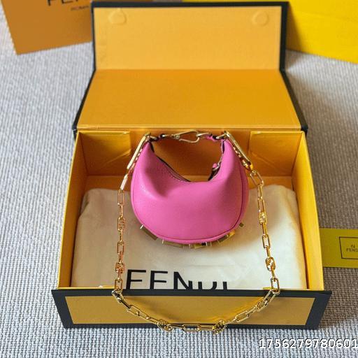 Half Moon Bag Mini Handbag Small Crescent Fashion Single Shoulder Crossbody Bag Cute Old Flower Half Moon Bag Fashion