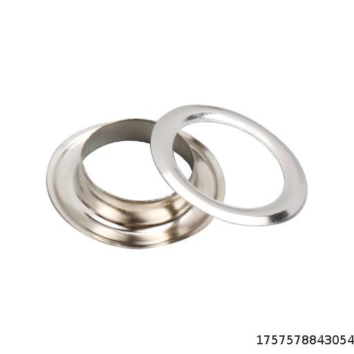 (100 pieces) Metal Copper Chicken Eye Button Advertising Archive Bag Shoe Hat X Display Stand Airhole Hollow Nail Metal Button