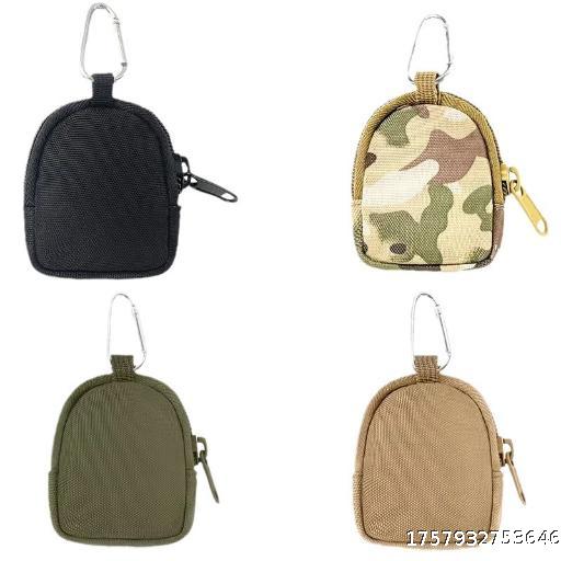 Tactical Key Bag Mini Small Hanging Bag Children's Zero Wallet Coin Bag Outdoor Waist Hanging Handbag Tactical Outdoor Bag
