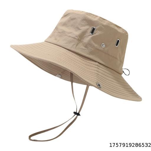 Cross-border hat for men and women, travel, mountain climbing, sun protection, fishing, sun hat, wholesale, fisherman hat