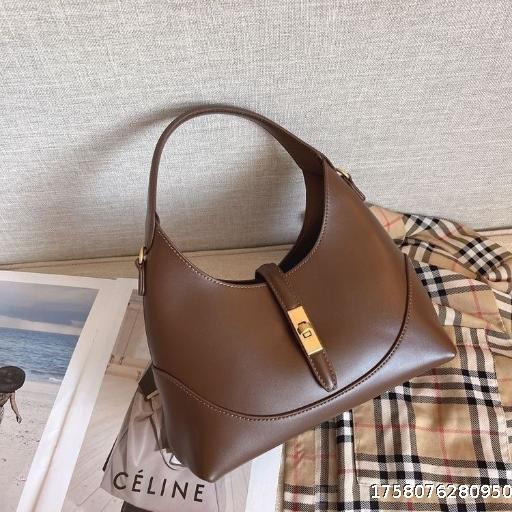  High end color collision niche design bag, women's new small fragrant style bag, versatile commuting handbag, single shoulder