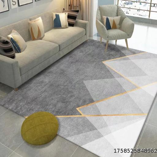  Light Luxury Carpet Living Room Minimalist Large Area Fully Covered Coffee Table Carpet Bedroom Fully Covered Bedside Carpet Minimalist Wind Carpet