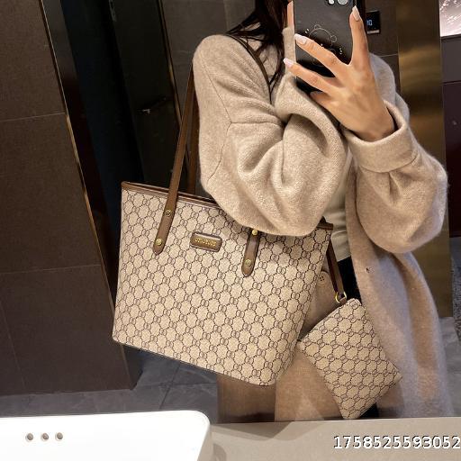 Handheld Large Capacity Women's Bag Fashion Tote Bag Simple Single Shoulder Handbag