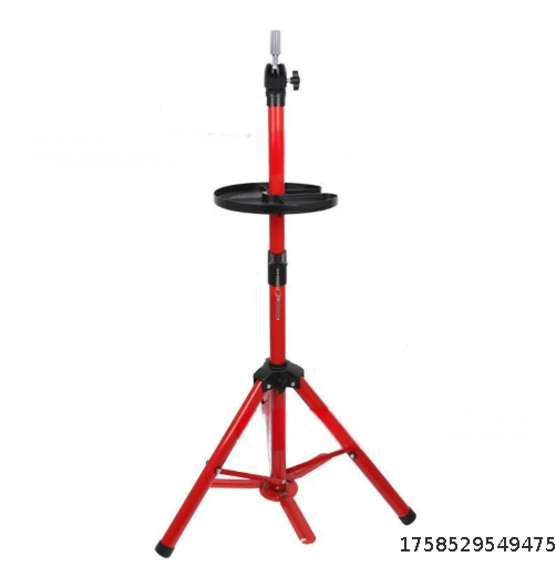 New Design Head Model Stand False Head Adjustable Doll Model Head Hairdressing Stand Universal Triangle Stand