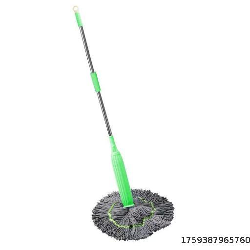  [Wholesale 10pcs] Hand Wash Free Upgraded Bamboo Fiber Self Twisted Water Rotating Mop for Home Lazy People, Hand Wash Free Mop, Clean Large Paddle Cloth