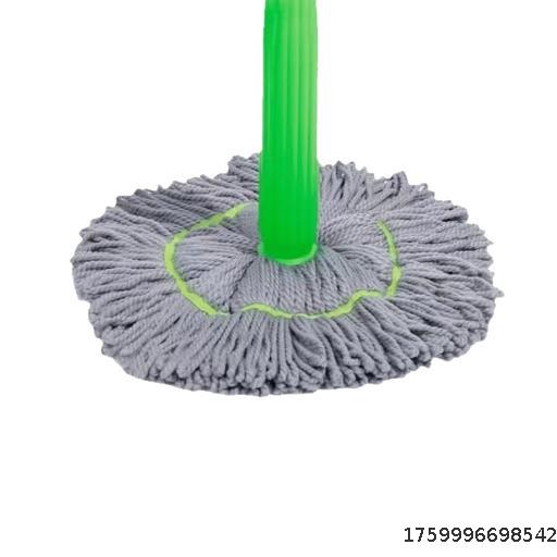 New hand wash free self twisting rotary mop for household use, second squeezing water, large water absorption, stain removal, dry and wet dual-use rotary mop