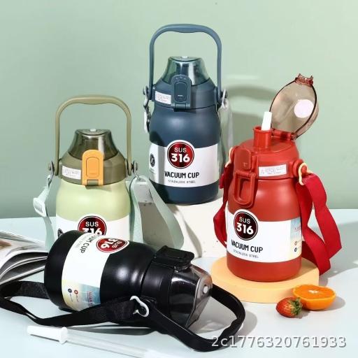 316 Stainless Steel Sports Travel Pot Outdoor Portable Large Capacity High Beauty Handheld Pot Home Insulated Pot