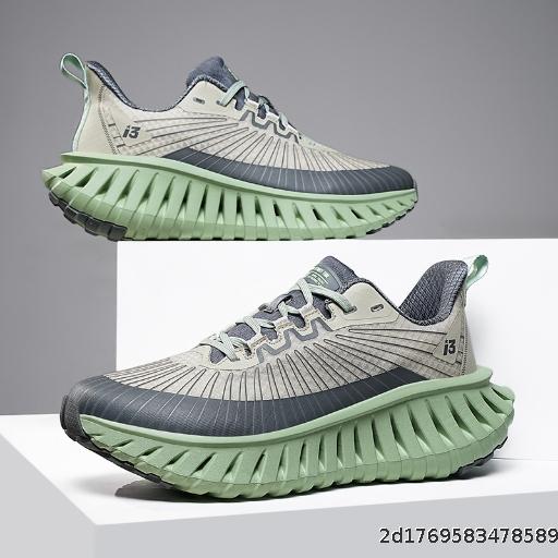 Running Shoes Men's Outdoor All Terrain Marathon Race Shoes Ultra Light and Durable Sports Shoes