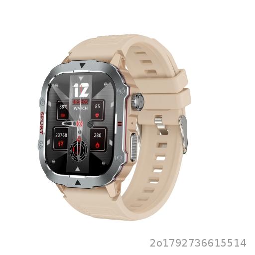 Watch Men's Heart Rate Exercise Outdoor Three proof Watch Bluetooth HD Call Information Reminder Health