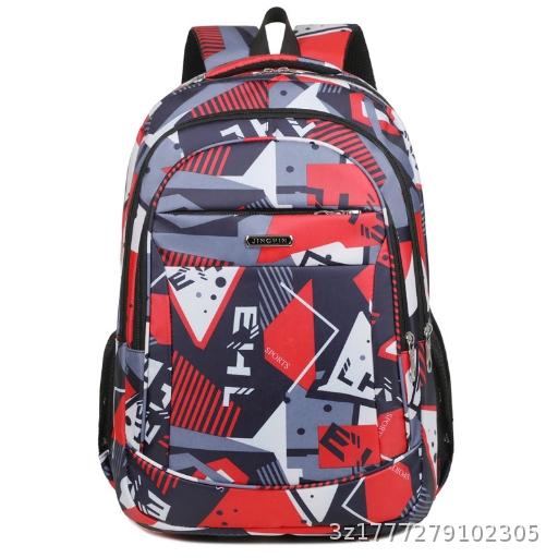 Business Backpack Cross border New Large Capacity Computer Bag Printed with LOGO Student Backpack Leisure Backpack Wholesale