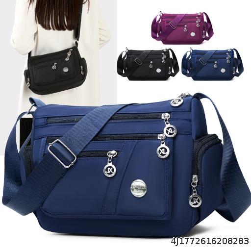 New trendy and versatile travel bag with large capacity and multiple compartments, crossbody bag, single shoulder women's bag