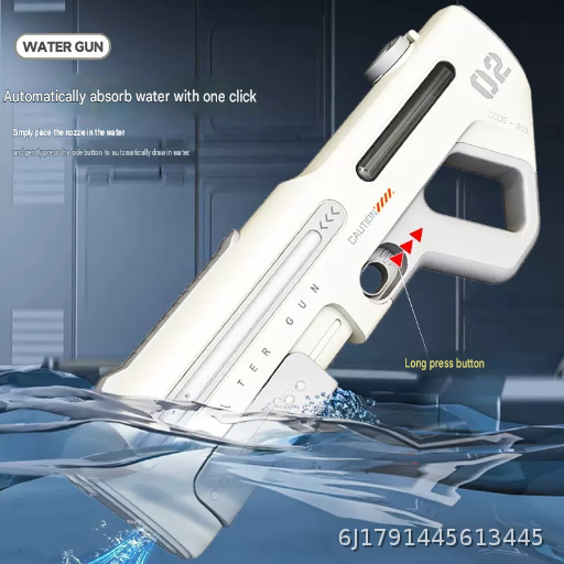 Pulse electric continuous water gun toy Water Splashing Festival new children's automatic water spray adult high-pressure strong range