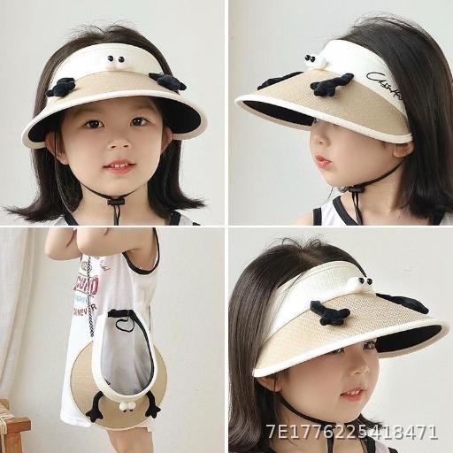 Children's Xiaoxiang Wind Hat Children's Cute Sunscreen Hat Empty Top Sunscreen Hat Boys' Baby Cartoon Sunscreen Hat