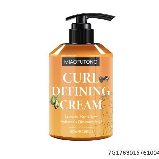 CURLDEFININGCREAM Curling Cream Moisturizing, Fluffy, Shaping, Non Firming, Elastic Element