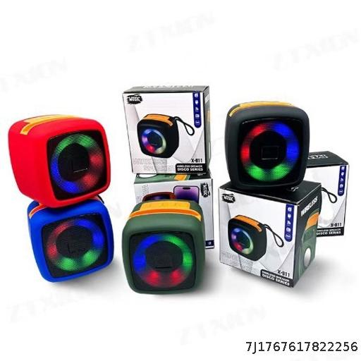 New Colorful X-911 Speaker+Bracket Bluetooth Speaker Wireless Mini Outdoor Portable subwoofer High Range