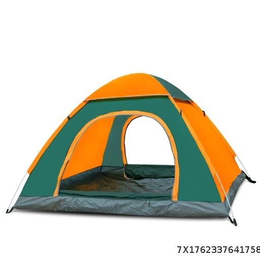  Tent Outdoor 3-4 Person Fully Automatic Camping Folding Tent Beach Easy Quick Open Double Camping Equipment Wholesale