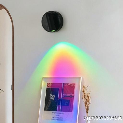 Wireless Bedhead Wall Light Bedroom Magnetic Induction Night Light Atmosphere Charging Touch Light Painting Light